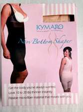 New Kymaro Women's Body Shaper Size 3/Large Beige Nude Bottom Tummy Shaper