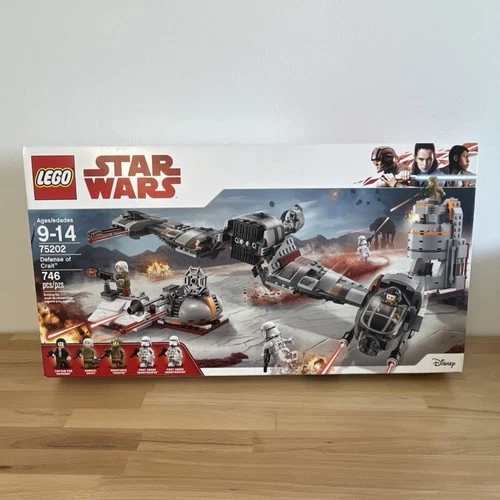 LEGO Star Wars Defense of Crait 75202 746pcs Complete Set Ages 9-14