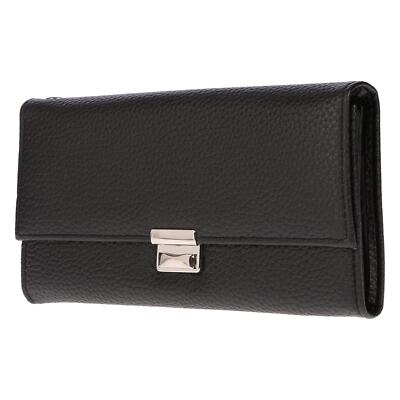 Gastro pizza taxi waiter wallet black wallet purse leather look purse