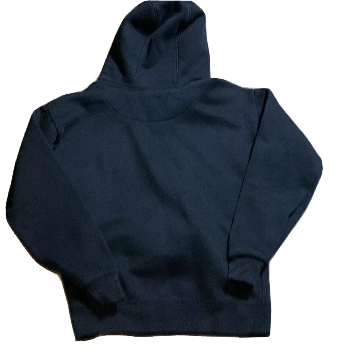 Jordan big boys metal man Black kangaroo pouch hoodie EUC Sz L
