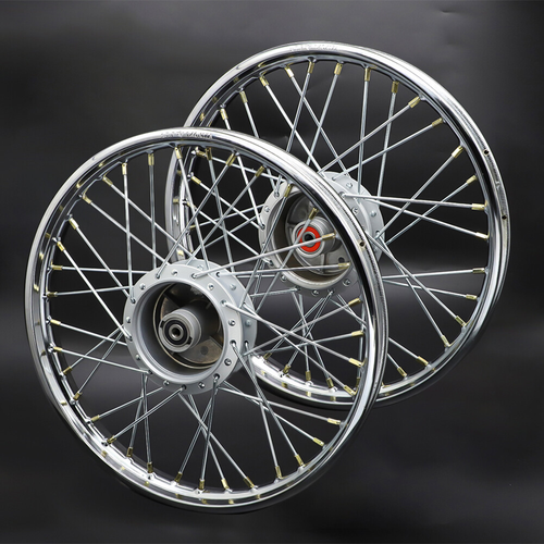 For Honda Trail CT90 K0-K5 CT200 Front & Rear Wheel Rim Ring & Hub & Spokes Kit - Picture 2 of 11
