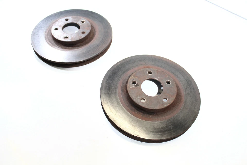 2003-2005 NISSAN 350Z 03-08 INFINITI G35 FRONT ROTOR LEFT RIGHT PAIR P773 - Image 2 of 4