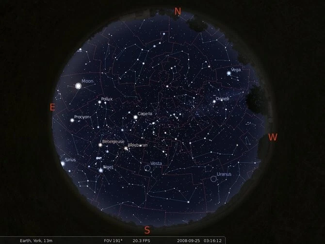 Stellarium Real Time 3D Planetarium Astronomy Astronomers Telescope Software - Image 2 of 4