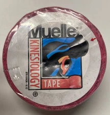 Mueller Kinesiology Tape, Pink, 5 cm x 5 M