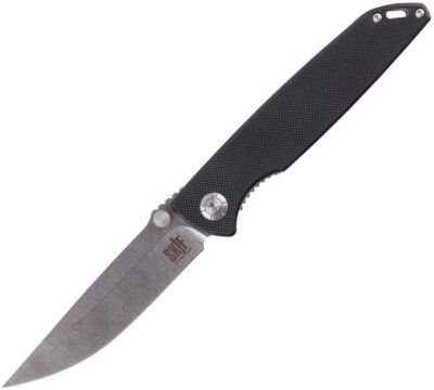 SKFIS011B SKIF Spyke Black G10 Handle 8Cr14MoV Blade Linerlock Clip