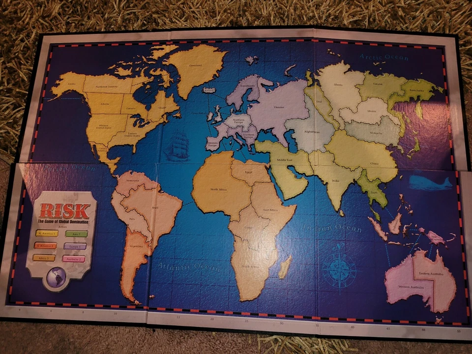 1999 Parker Brothers Hasbro Risk Board Game of Global Domination| Complete - Image 3 of 4