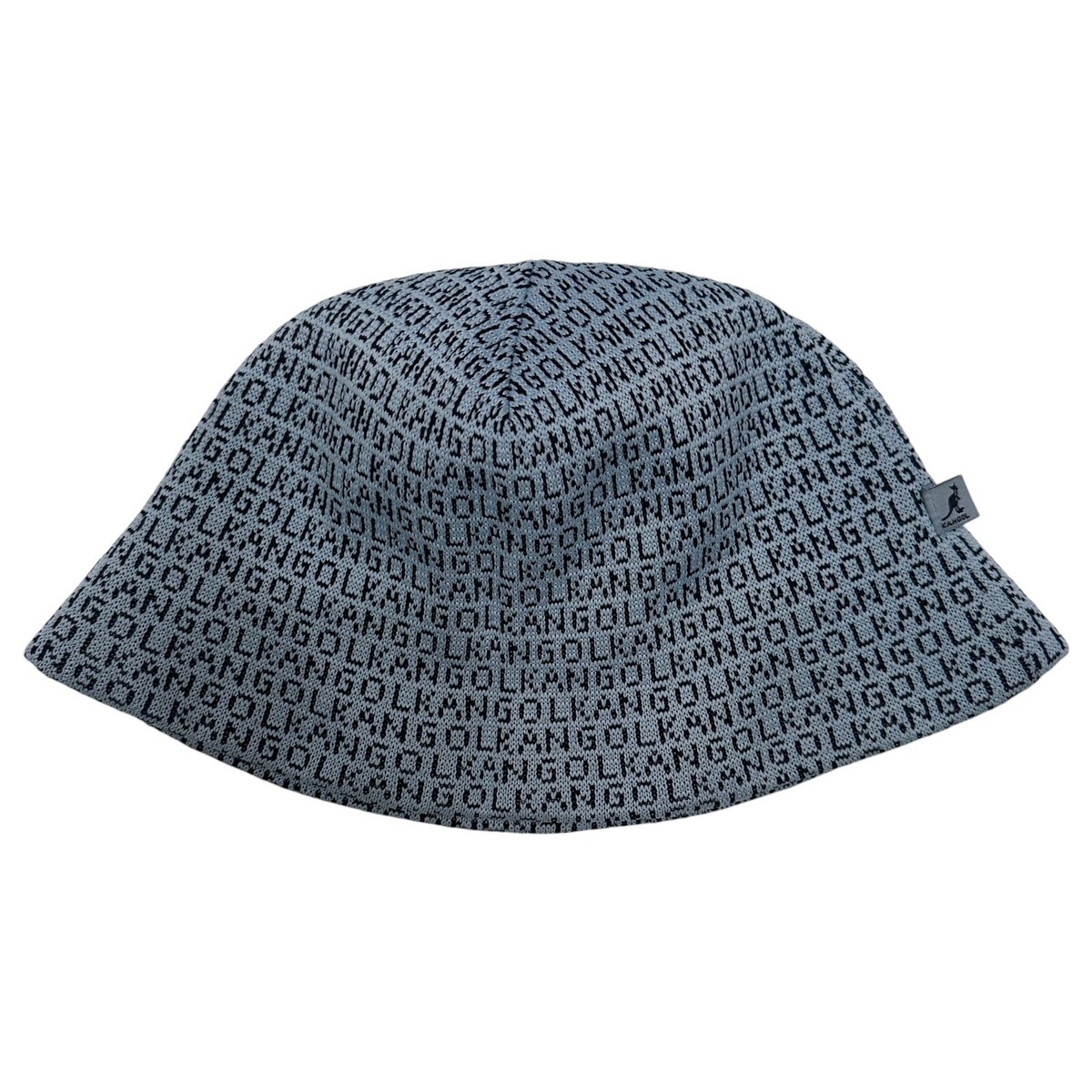 Vintage 90s Hip Hop Rap Knit Kangol Monogram Bucket Hat Small Baby