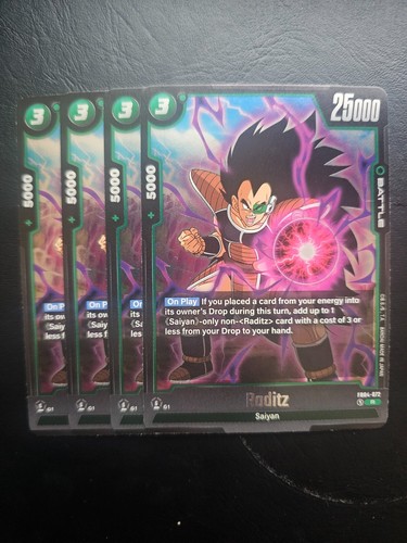 Raditz FB04-072 Dragon Ball Fusion World Ultra Limit card