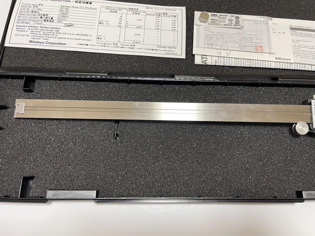 Mitutoyo CD-30C 500-153 0-300mm Range Digimatic Caliper Mitutoyo CD-30C 500-153 0-300mm Range Digimatic Caliper