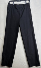 Gucci Uniform Womens Black Slack Pants Size 30 x 28 Wool Pants Trousers