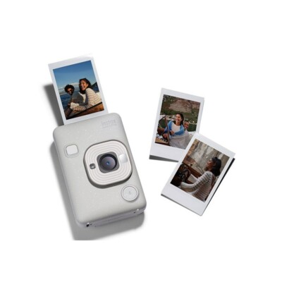 Fujifilm Instax Mini LiPlay - Misty White - Instant Camera/Printer 