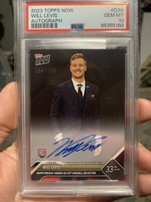 Will Levis 2023 Topps Now Auto Silver PSA 10 /199 
