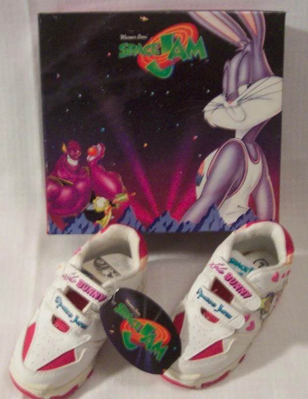 WB Looney Tunes SPACE JAM Basketball Kids LOLA BUNNY SNEAKERS Size 7 NEW