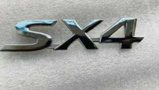 2006-2013 Suzuki SX4 Emblem Badge Decal Trunk Rear Chrome