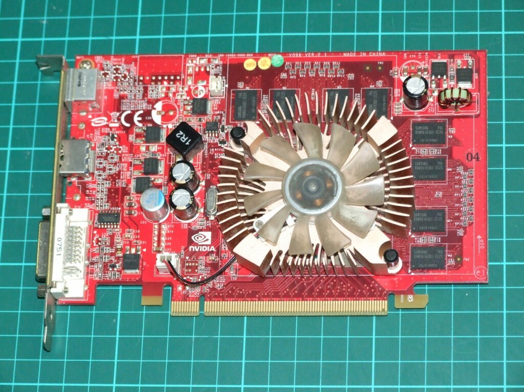 Nvidia V096 M1400 Ver PCIe video graphics card DVI HDMI S