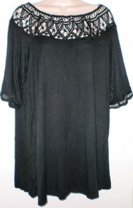 black bardot top size 18