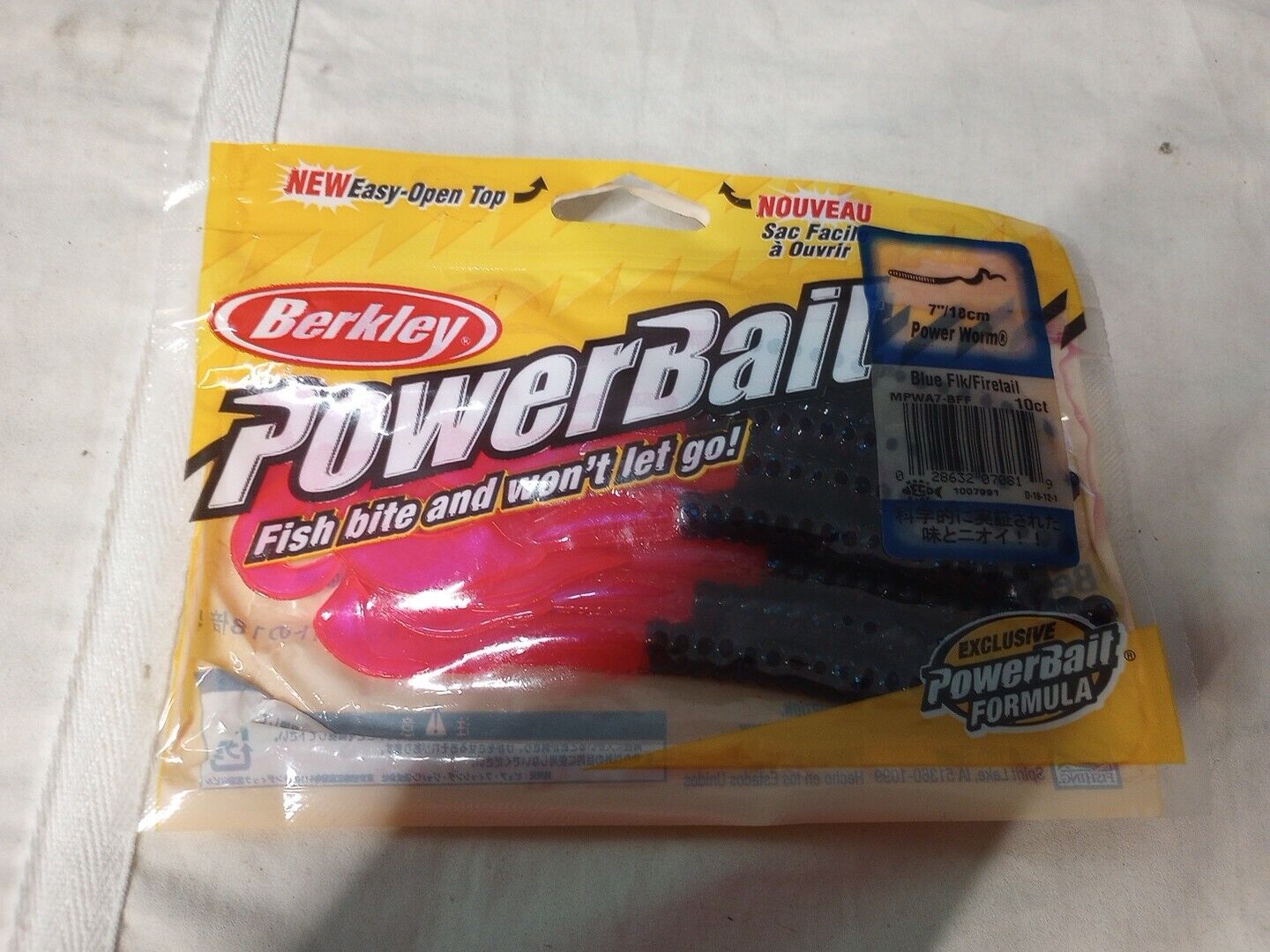 Berkley Powerbait 7" Power Worms Pack of 10