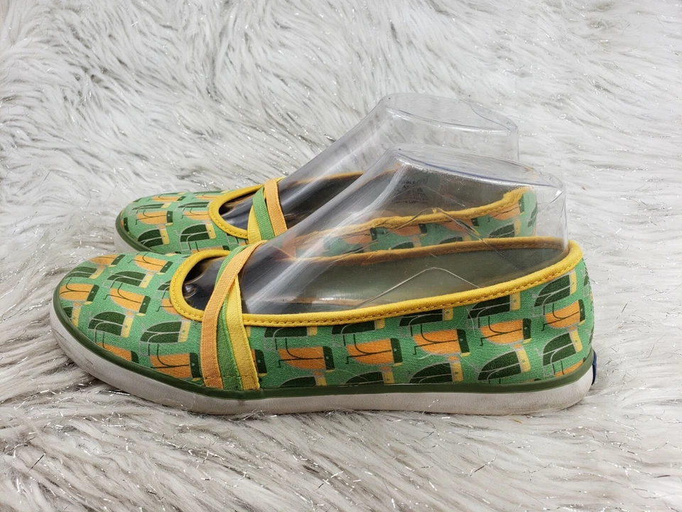 KEDS Eleanor Green Casual Mary Jane Flats Size 7 / 37.5 - Image 3 of 4