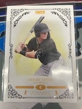 2022 Onyx Vintage Baseball Base #OV-HD Henry Davis - Pittsburgh