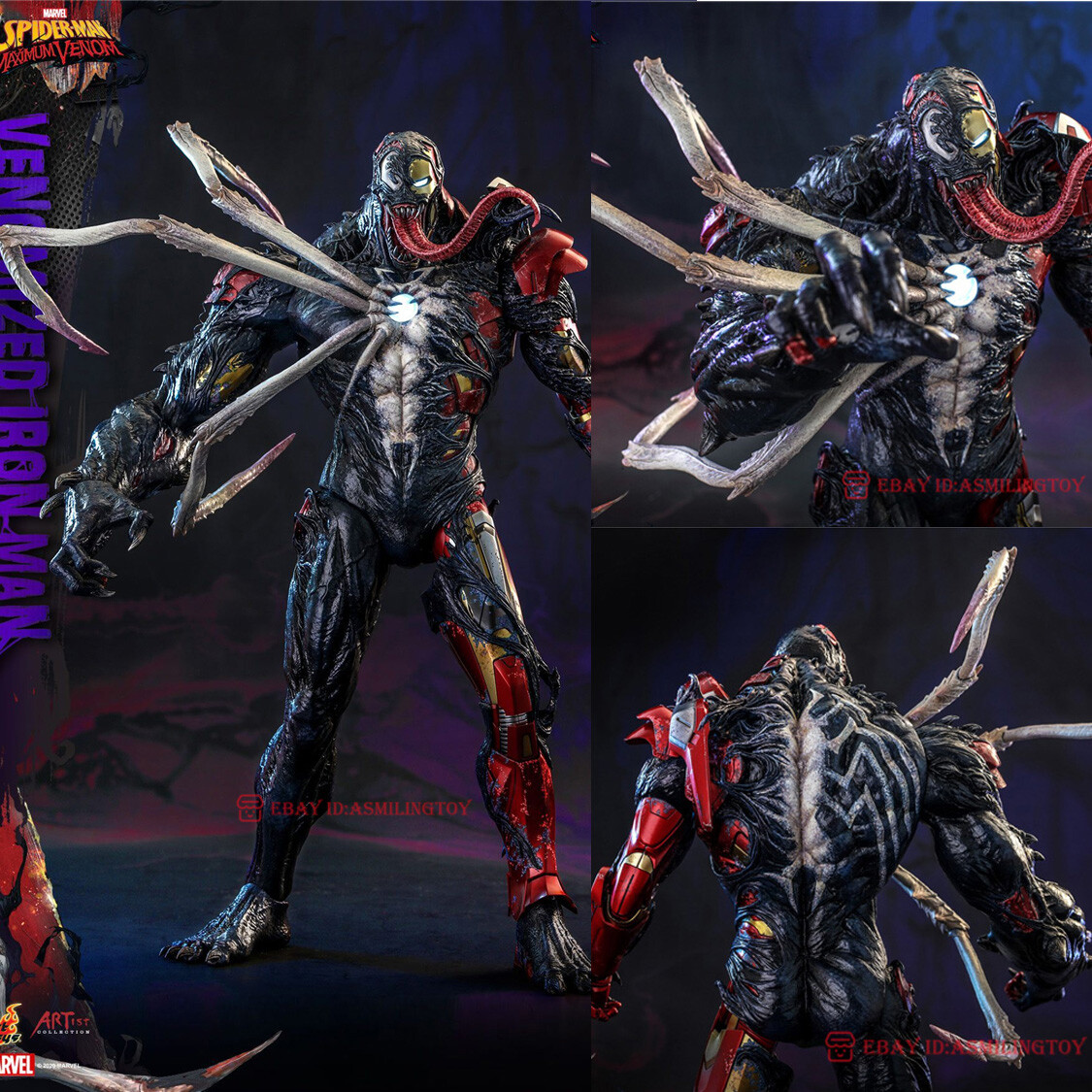 タ*※様 【ジャンク品】HOTTOYS他 1/6 ヘッドパーツセット HOTTOYS HT AC04 VENOMIZED IRON MAN 1/6 Action Figure In Stock | eBay