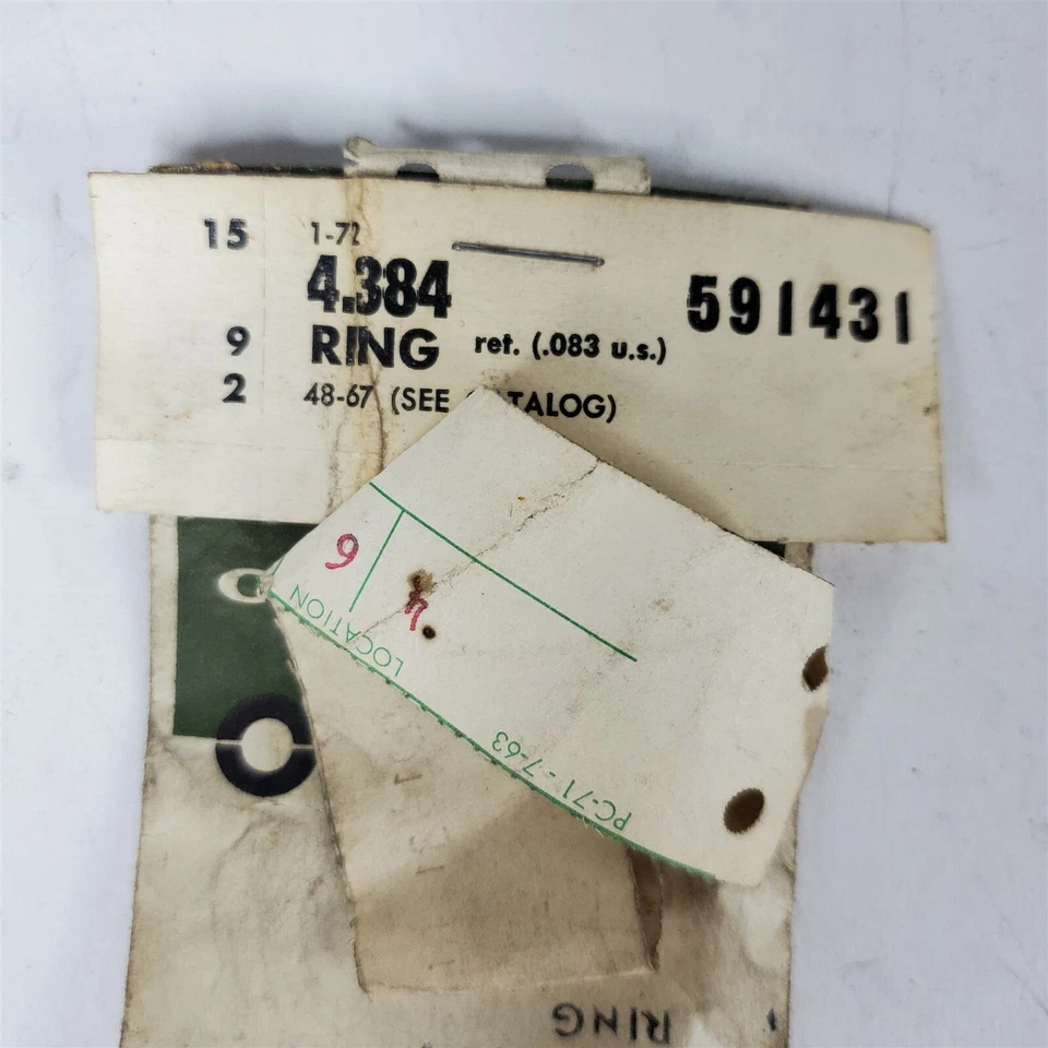 Camión Chevy 48-55 con anillos de sincronización de transmisión de 4 velocidades GM 591431 NOS Foto 3 de 3