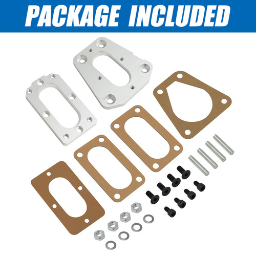 Carburetor Carb Adapter Gasket Kit for Nissan D21 TBI Pickup 1986-1989 Adapter - Picture 2 of 12