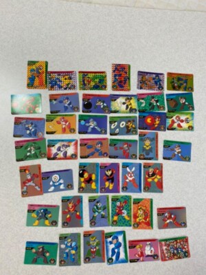 Megaman Card Carddass No 43 - 84 Rockman Normal Rare SET Bulk