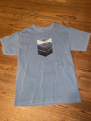 Blue Ridge GA Georgia Mountains Comfort Colors t-Shirt Mens XL Vintage Wash GUC