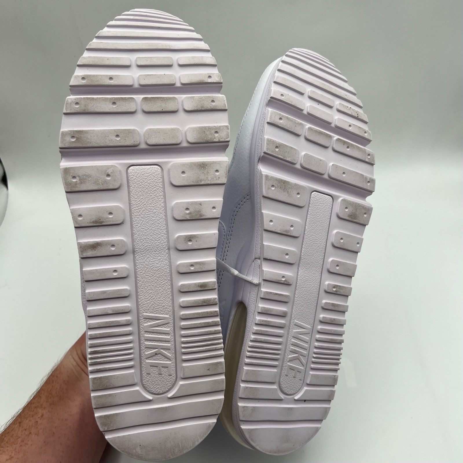 Nike Air Max LTD 3 Mens 8 White Violet Leather Low Top Athletic ...