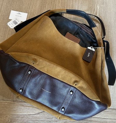 COACH Bandit Suede Hobo Bag