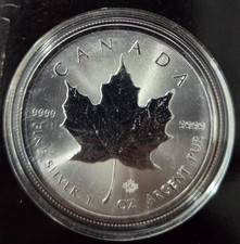 2022 Canada 1 oz Silver Maple Leaf BU