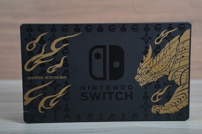 Nintendo Switch Dock Only Monster Hunter Rise Edition - CLEANED TESTED