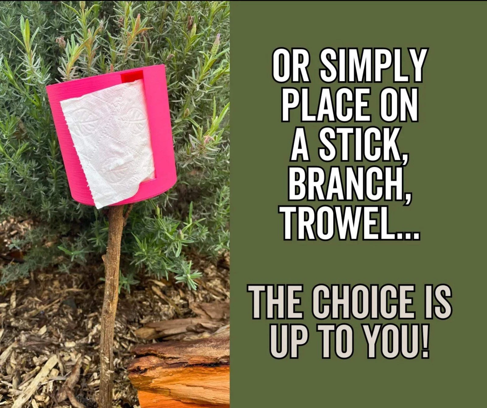 Pet-Proof & Camping-Friendly Toilet Roll Holder 4