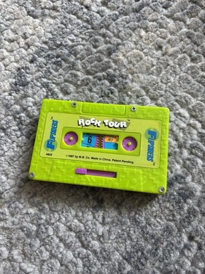 VTG 1987 Flipsiders Rock Tour Cassette Tape Game Milton Bradley RARE Spin Works