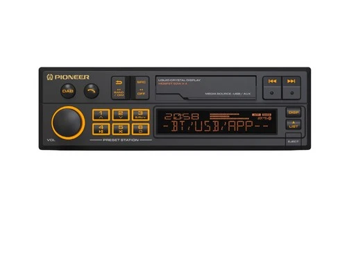 Pioneer SXT-C10PS - Retro Tape Deck Style BT DAB+ USB Aux Car Stereo IN STOCK
