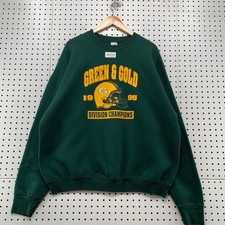 Vintage Green Bay Packers Sweatshirt Mens 2XL 90s Helmet 1995 Graphic USA