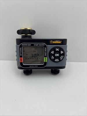 Melnor 2 Output Port HydroLogic Digital Hose End Timer