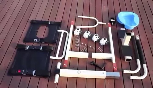 Patient Lift Transfer Chair Home Use Disabled Lift Wheelchairs Mobility Hoist - 第 1 支影片，共 1 支