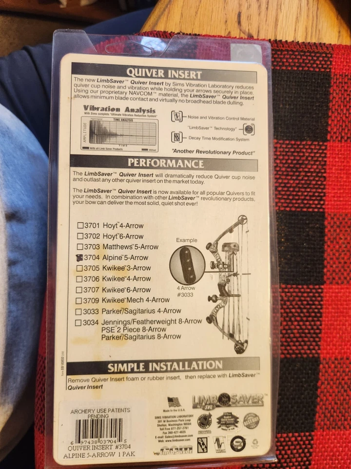 Inserção de aljava economizadora de membros 3704 - Imagem 3 de 4