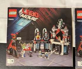 LEGO Movie Lord Business Evil Lair 70809 - Retired Set 100% Complete