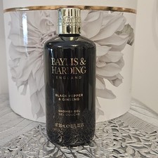 Image of Baylis & Harding Black Pepper & Ginseng  Shower Gel 300ml New