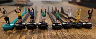 Subbuteo Eight Spare Diving Goalkeepers HW