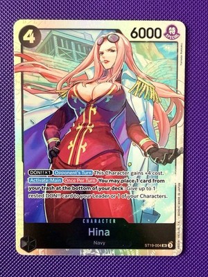 Hina ST19-004 Super Rare Foil Starter Deck 19 One Piece Mint NM
