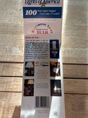 【未使用×27個】蛍光灯アダプター付 22W Lights of America Lights of America 27watt Fluorescent Light Bulb Adapter - YouTube