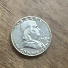 1958 Franklin Half Dollar Silver 50C VF Denver Business Strike