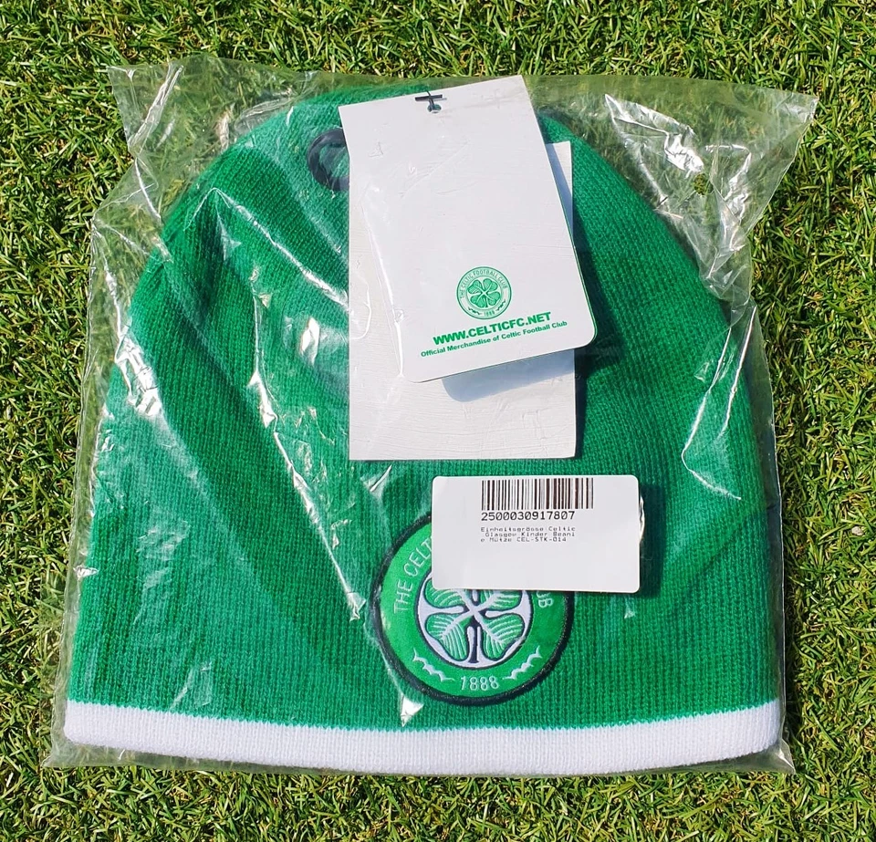 Celtic Glasgow Kinder Mütze Hat Fan Kurve + NEU + 100% Polyacryl + Beanie Scots - Bild 3 von 3