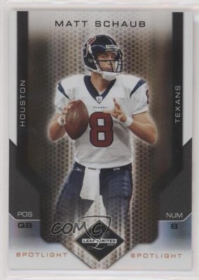 2007 Leaf Limited Spotlight Bronze 18/32 Matt Schaub #39 5tb