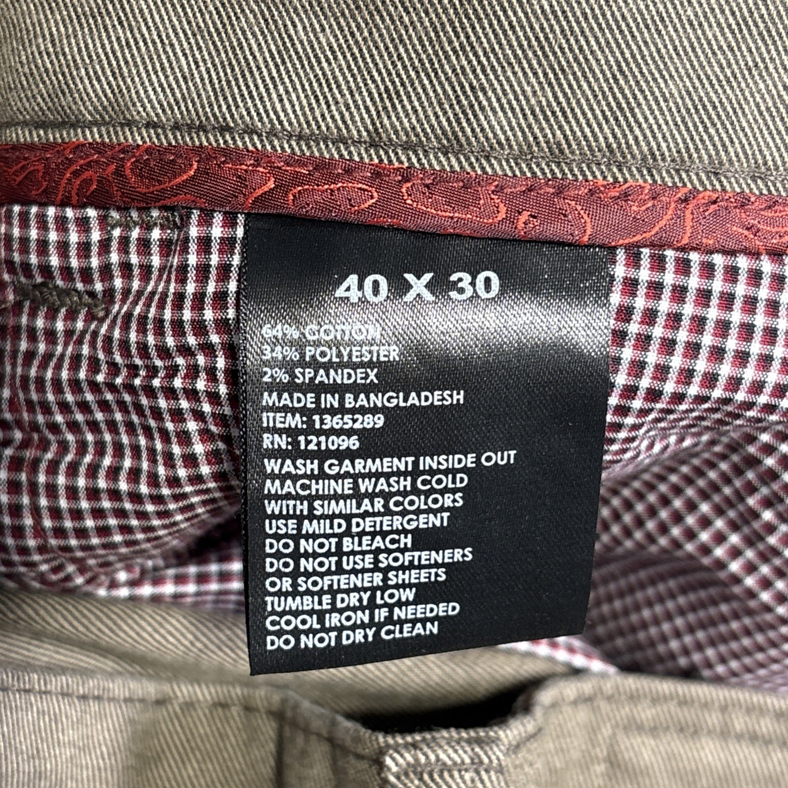 NWT English Laundry Jeans Slim Fit Brown Mens 40x 30 Fits 41 X 29.5 NEW - View 7