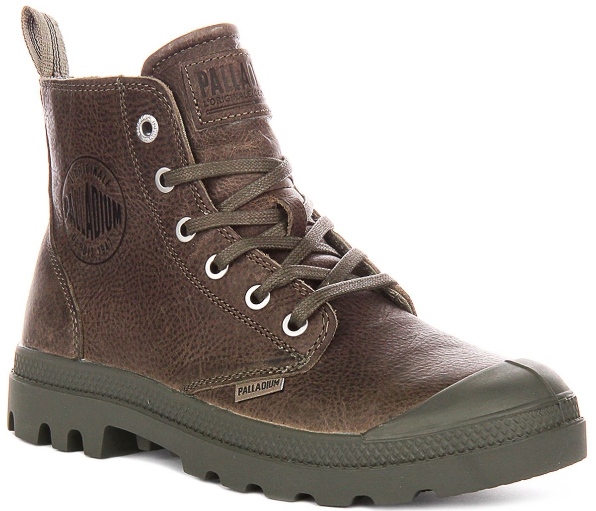 Palladium Pampa Hi Zip Lt Insulated Grain Ankle Mens Boots  display picture 1