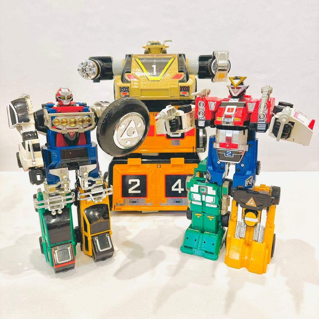 ウ*ブ様 メカセット　ReveD ホビーウィング　アンプ　モーター　フタバ　ドリ Power Rangers Gekisou Sentai Carranger DX Victrailer RV Robo VRV